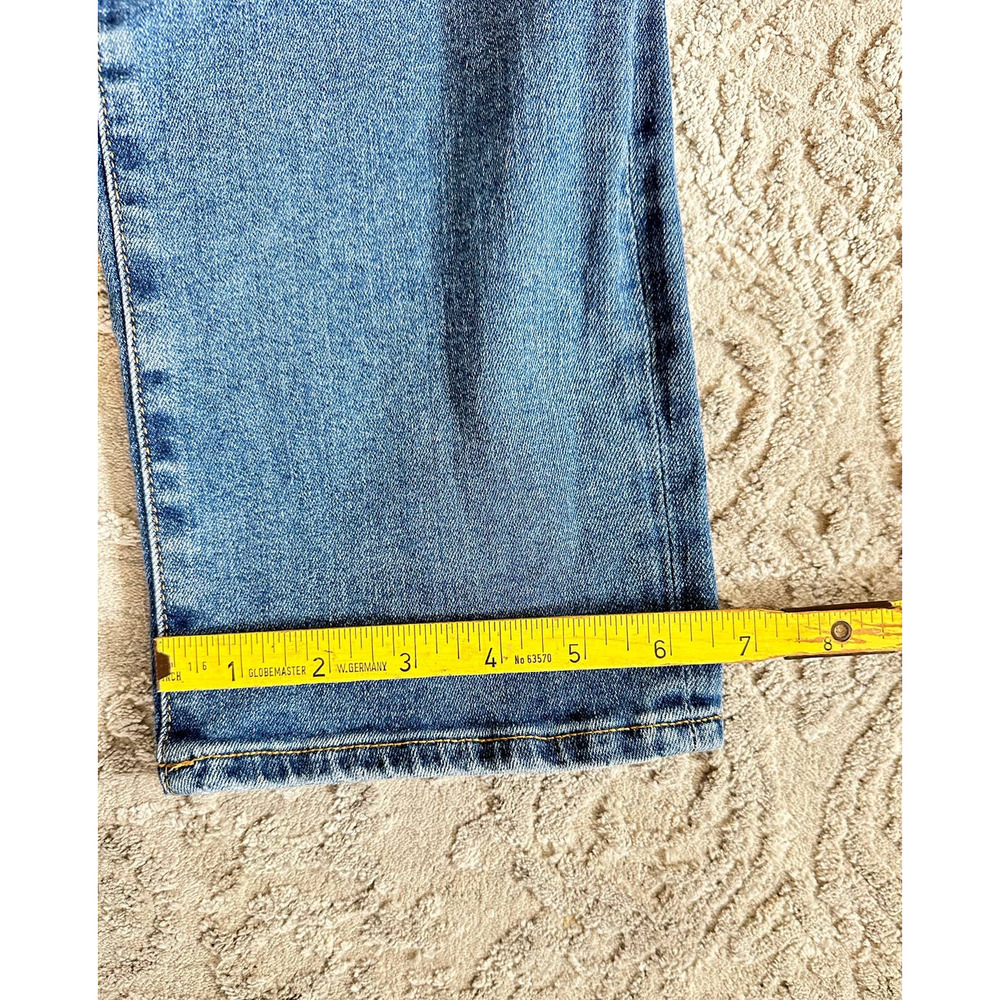 AG - ED Women's The Isabelle High-Rise Straight Crop Jeans Sz30 - Picture 4 of 10